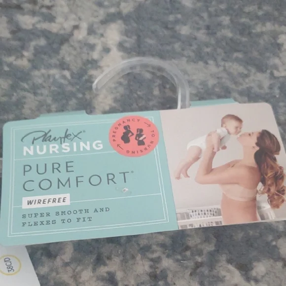 Playtex Pure Comfort Nursing Bra - Cream - Picture 2 of 9